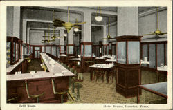 Grill Room Hotel Brazos Postcard