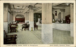 Hotel Brazos Postcard