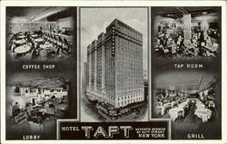 Hotel Taft, Seventh Avenue at 50th Street New York, NY Postcard Postcard