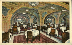 Grill Room Hotel McLain Postcard