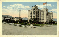 Dr. Groves L.D.S. Hospital And Nurses Home Postcard