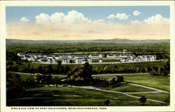 Bird's Eye View Of Fort Oglethorpe Postcard