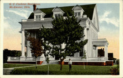 G. C. Cochran Residence Postcard