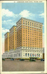 Commodore Perry Hotel Toledo, OH Postcard Postcard