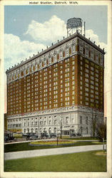 Hotel Statler Detroit, MI Postcard Postcard