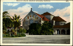 Memorial Church, Stanford University Postcard