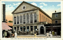 East India Marine Hall And Peabody Museum Salem, MA Postcard Postcard