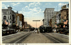 Canal Street Postcard