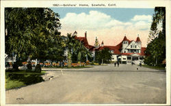 Soldiers Home, Sawtelle Los Angeles, CA Postcard Postcard