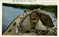 Devil's Gate Dam Postcard