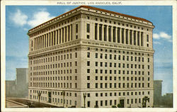 Hall Of Justice Postcard