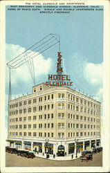 The Hotel Glendale And Apartments, East Broadway And Glendale Avenue California Postcard Postcard