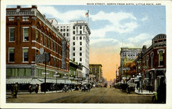 Main Street Little Rock, AR Postcard Postcard