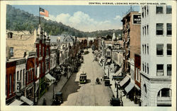 Central Avenue Looking North Postcard