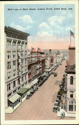 Bird's Eye Of Main Street Little Rock, AR Postcard Postcard