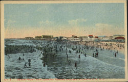 Beach Front View Looking Toward Chelsea Postcard