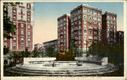 Statue Of Pan On The Green, Columbia University Postcard