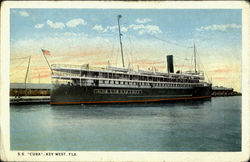 S. S. Cuba Postcard