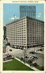 Michigan Theatre Detroit, MI Postcard Postcard