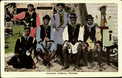 Seminole Indians Postcard