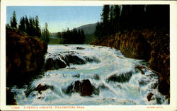 Firehole Cascade Postcard