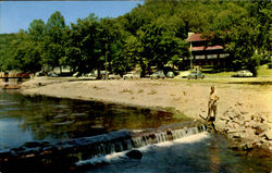 Scenic View, Roaring River State Park Postcard