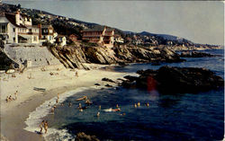 Laguna Beach California Postcard Postcard