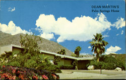 Dean Martin's Palm Springs Home Postcard