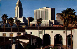 Los Angeles Civic Center Postcard