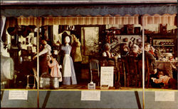 1946 Christmas Window At Breuner's, 6th and K Postcard