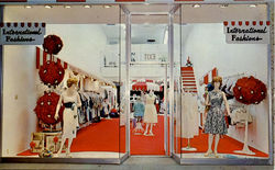 International Fashions, 466 South Palm Canyon Drive Postcard