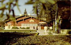 Italian Swiss Colony Wine Tasting Room Postcard