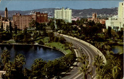 Wilshire Boulevard Postcard