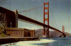 Golden Gate Bridge San Francisco, CA Postcard Postcard