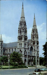 St. Paul's Cathedral Pittsburgh, PA Postcard Postcard