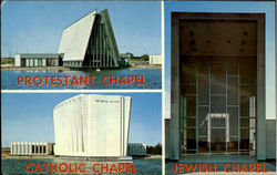 The Tri-Faith Chapels Postcard