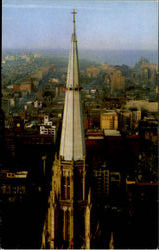 Chicago Temple Illinois Postcard Postcard