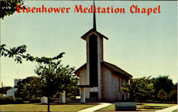 Eisenhower Memorial Meditation Chapel Abilene, KS Postcard Postcard