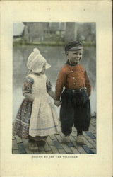 Dutch Children Postcard