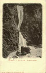 Tivoli Prov. Di Roma La Gran Cascata Italy Postcard Postcard