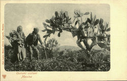 Costumi Siciliani Messina, Italy Postcard Postcard