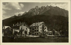 Hotel Belle Vue Veduta Su Cima Nove E Baranci Postcard