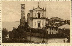 Lago Di Garda - Gardone Superiore Italy Postcard Postcard