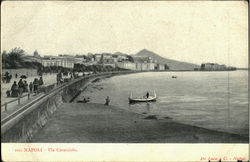 Napoli - Via Caraccilo Postcard