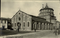 Chiesa Delle Grazoe Milano, Italy Postcard Postcard