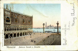 Palazzo Ducale E Piazetta Postcard