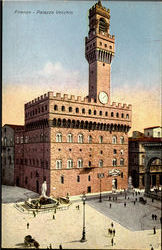 Palazzo Vecchio Firenze, Italy Postcard Postcard