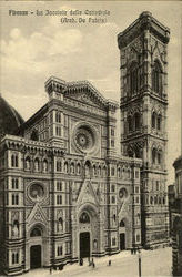 La Facciata Della Caltedrale Firenze, Italy Postcard Postcard