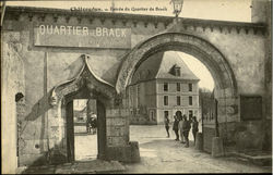 Chateaudun Entrée Du Quarlier De Brack Postcard