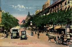 Italian's Boulevard Postcard